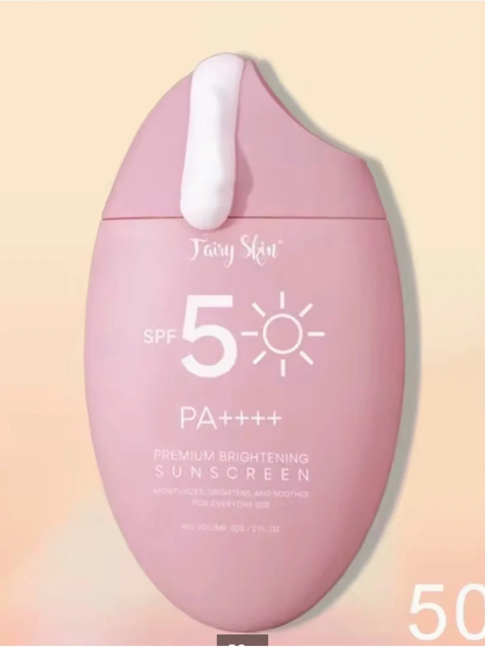 Pink Premium Brightening Sunscreen SPF 50+ PA++++ (fairy skin)